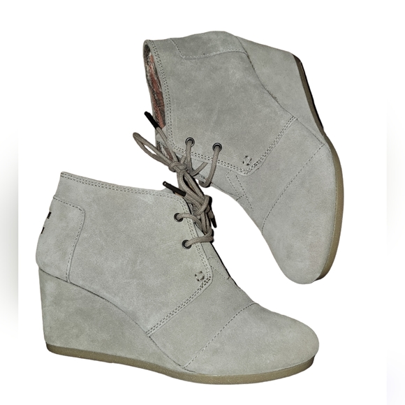 Toms Shoes - Toms Suede Shoes Booties Boots